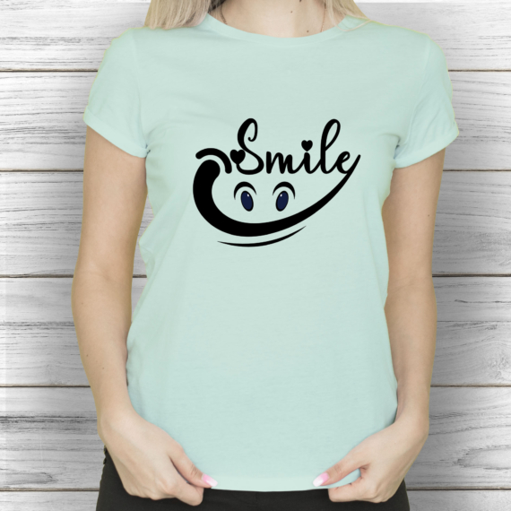 Smile - Mintás női póló