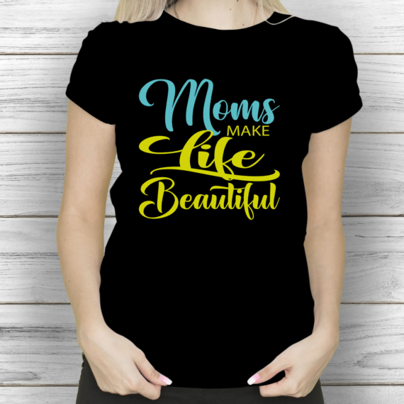 Mom's Make Life - Fekete