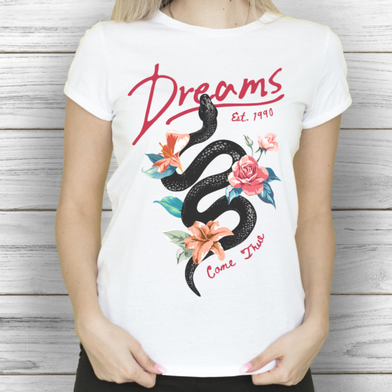 Dreams - Streetwear női póló