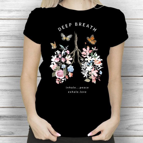 Deep Breath - Streetwear női póló